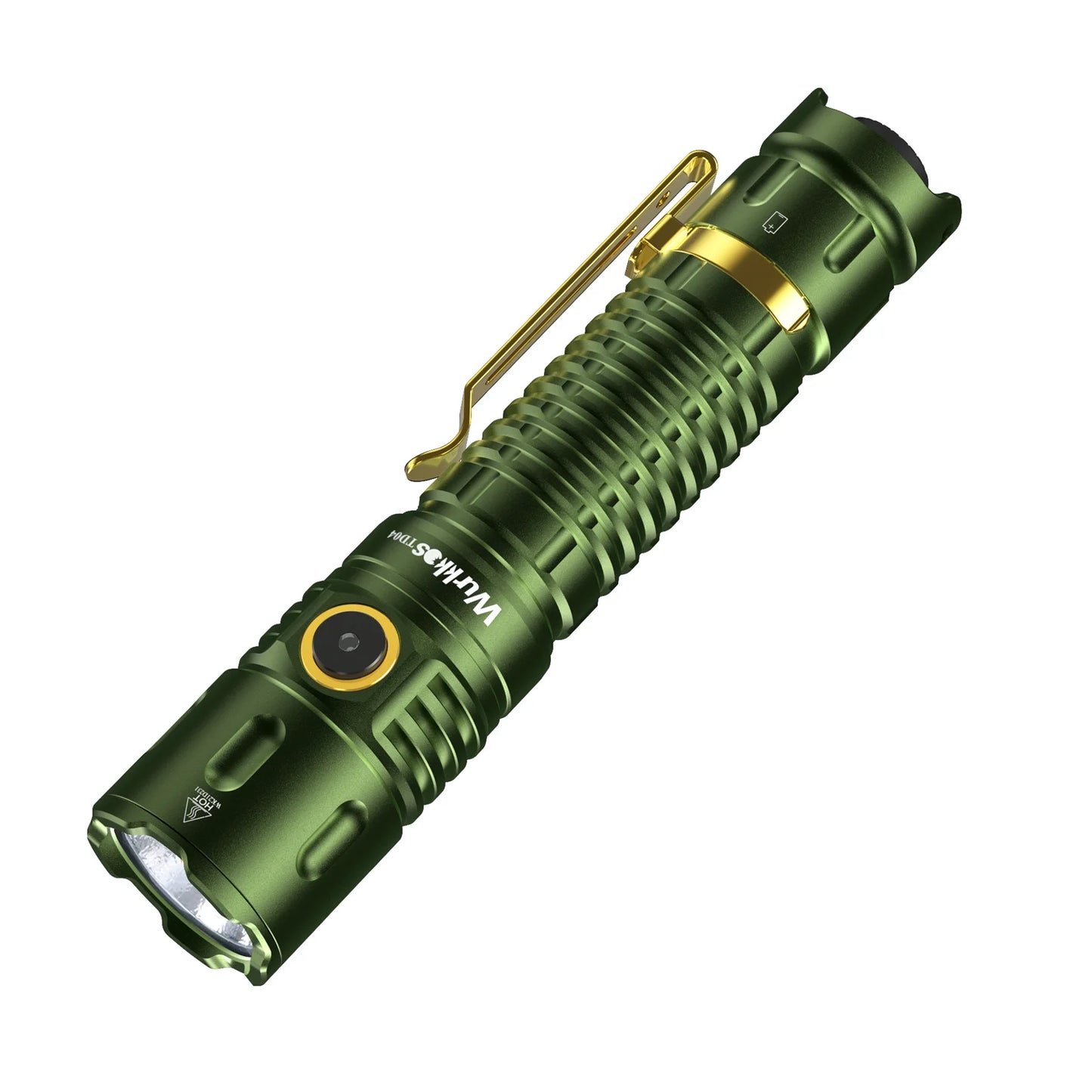 Wurkkos TD04 21700 Rechargeable Two Mode Group Tactical XHP50D HI Flashlight USB-C 3000 Lm Torch IP68 Waterproof EDC Tail Switch