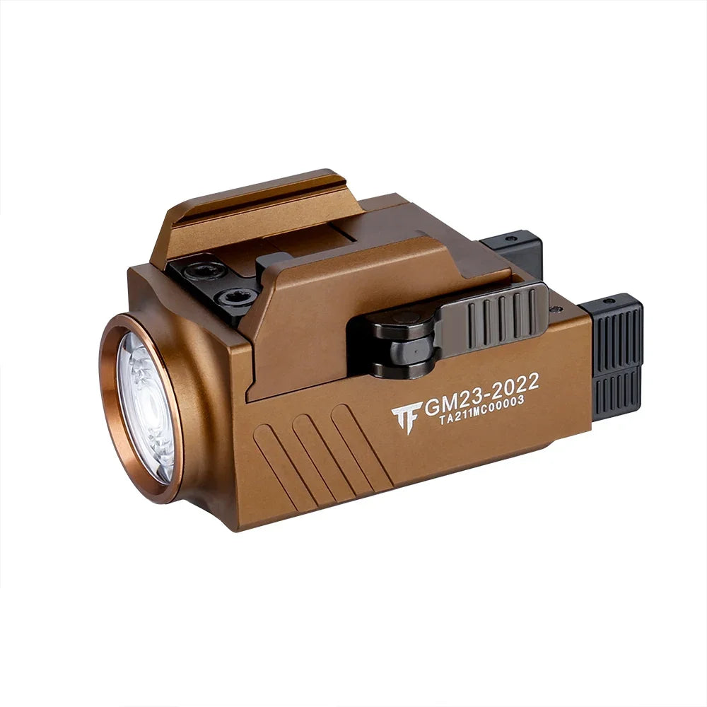 Tactical Pistol Light Trustfire GM23 800 Lumen Mini LED Gun Light Compact USB Rechargeable Quick Release Torch Flashlight