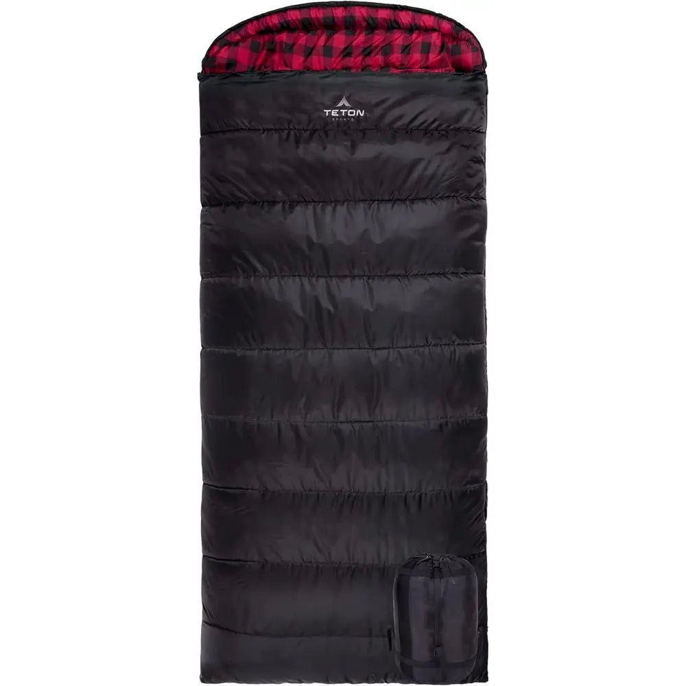 Teton Celsius XXL Sleng Bag, Cold Weather Sleng Bags or Adults and Kids, Camping Made Easy and Warm. Comprion Sack Included, 35,