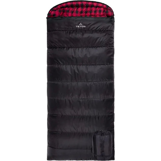 Teton Celsius XXL Sleng Bag, Cold Weather Sleng Bags or Adults and Kids, Camping Made Easy and Warm. Comprion Sack Included, 35,