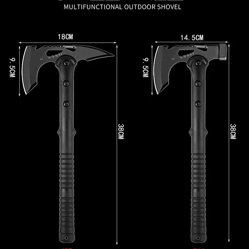 Popular Features: Tactical Engineer Axe for Self-defense Convenient for Outdoor Use Household Logging Cutting EDC Hand Tools